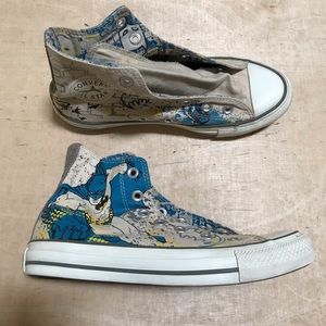 Converse Chuck Taylor High Top Batman Sneakers